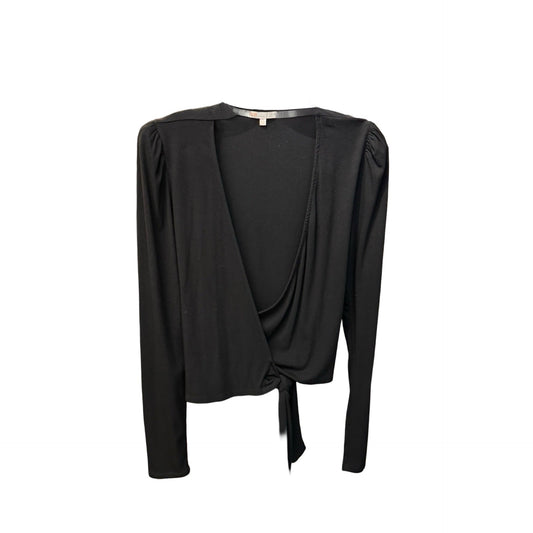 Top Long Sleeve By Gianni Bini In Black, Size: S