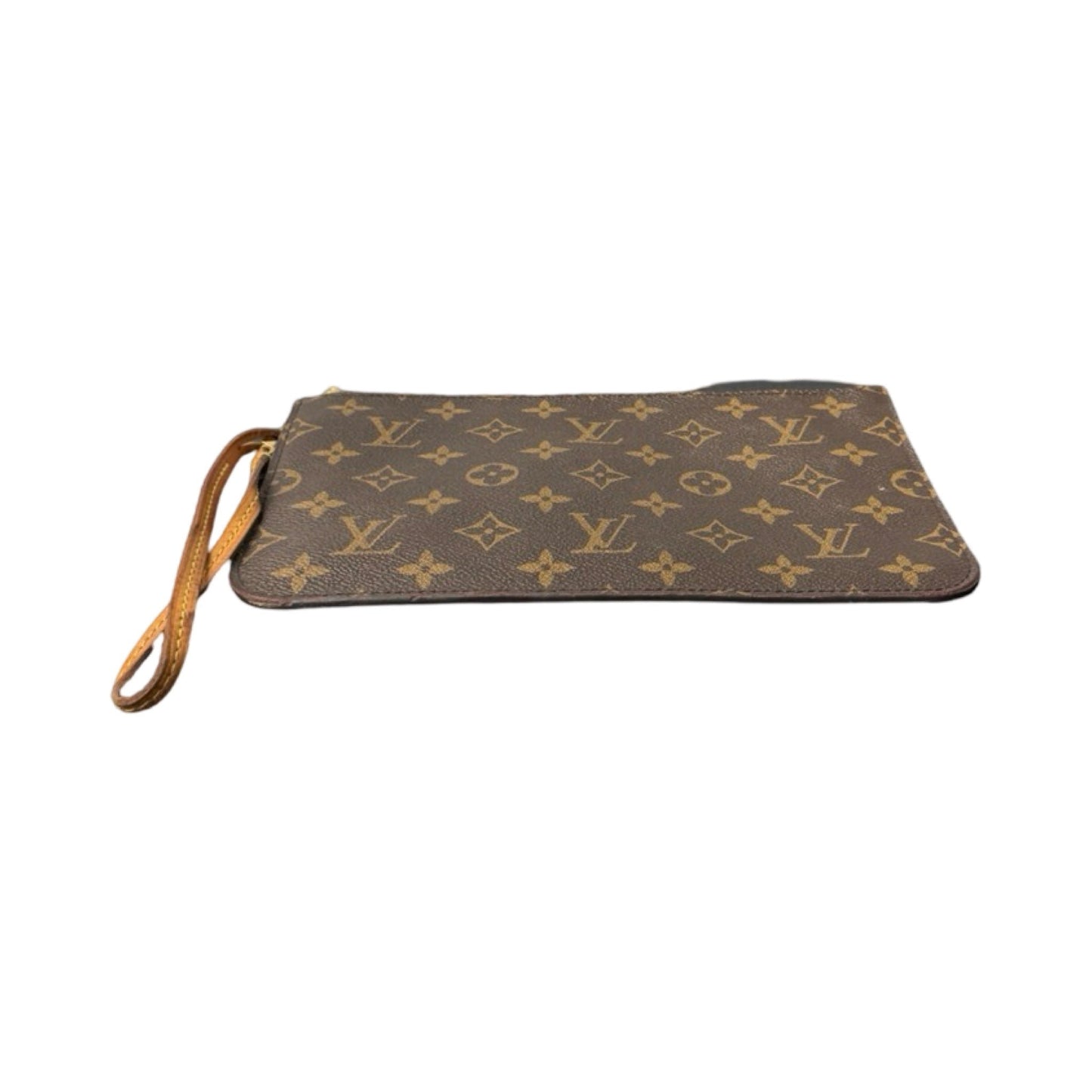 Neverfull Pochette Wristlet Luxury Designer By Louis Vuitton, Size: Medium