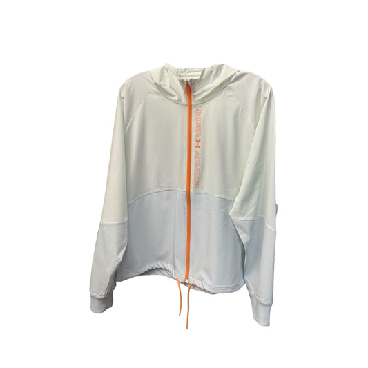 White Jacket Windbreaker Under Armour, Size L