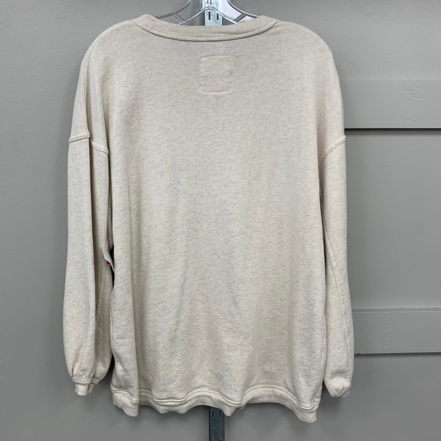 Sweatshirt Crewneck By Aerie In Cream, Size: S