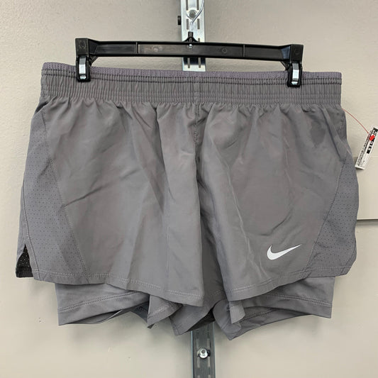 Athletic Shorts By Nike Apparel In Grey, Size: M