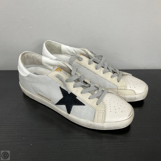 Shoes Luxury Designer By Golden Goose In Grey, Size: 10.5
