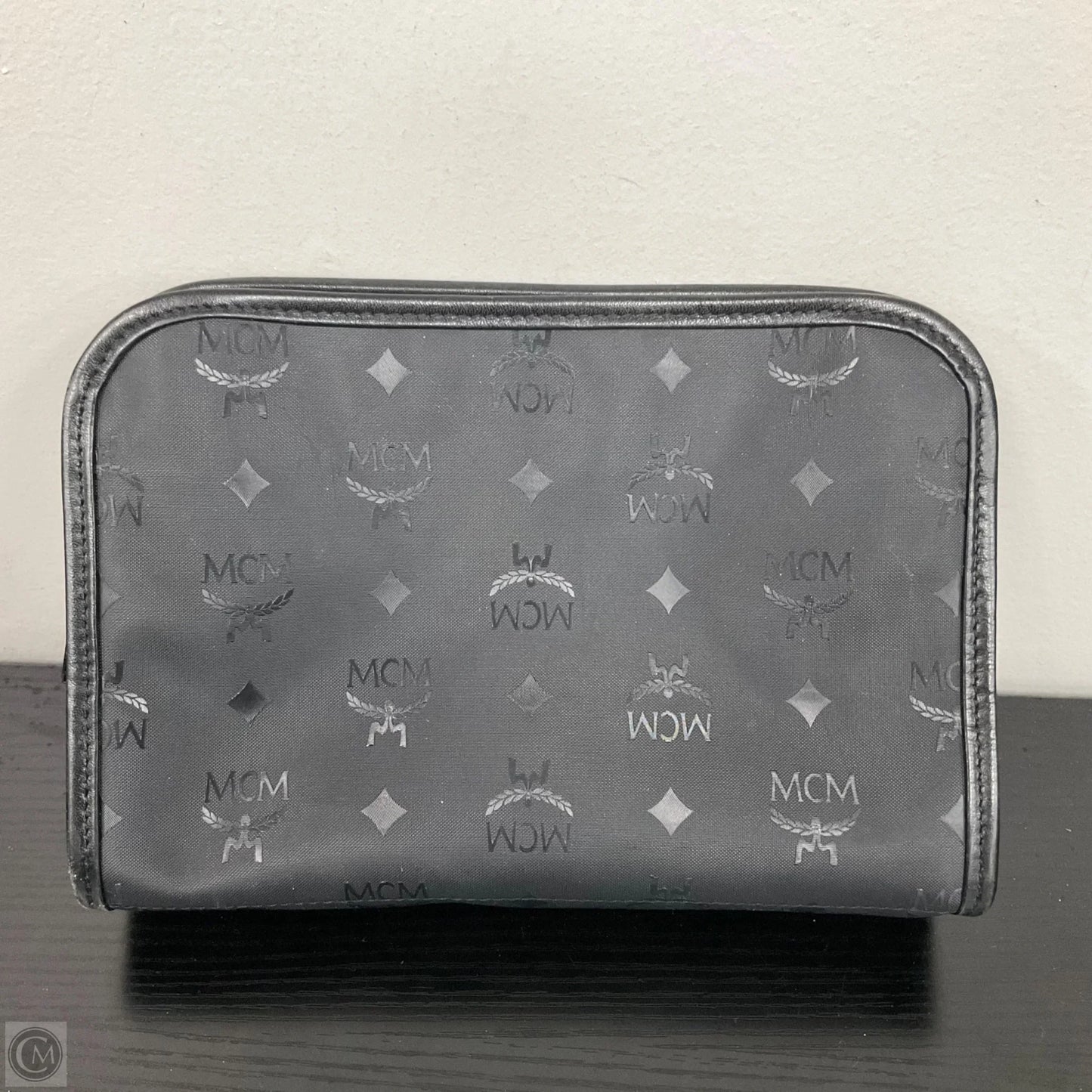 Makeup Bag Luxury Designer By Mcm, Size: Medium