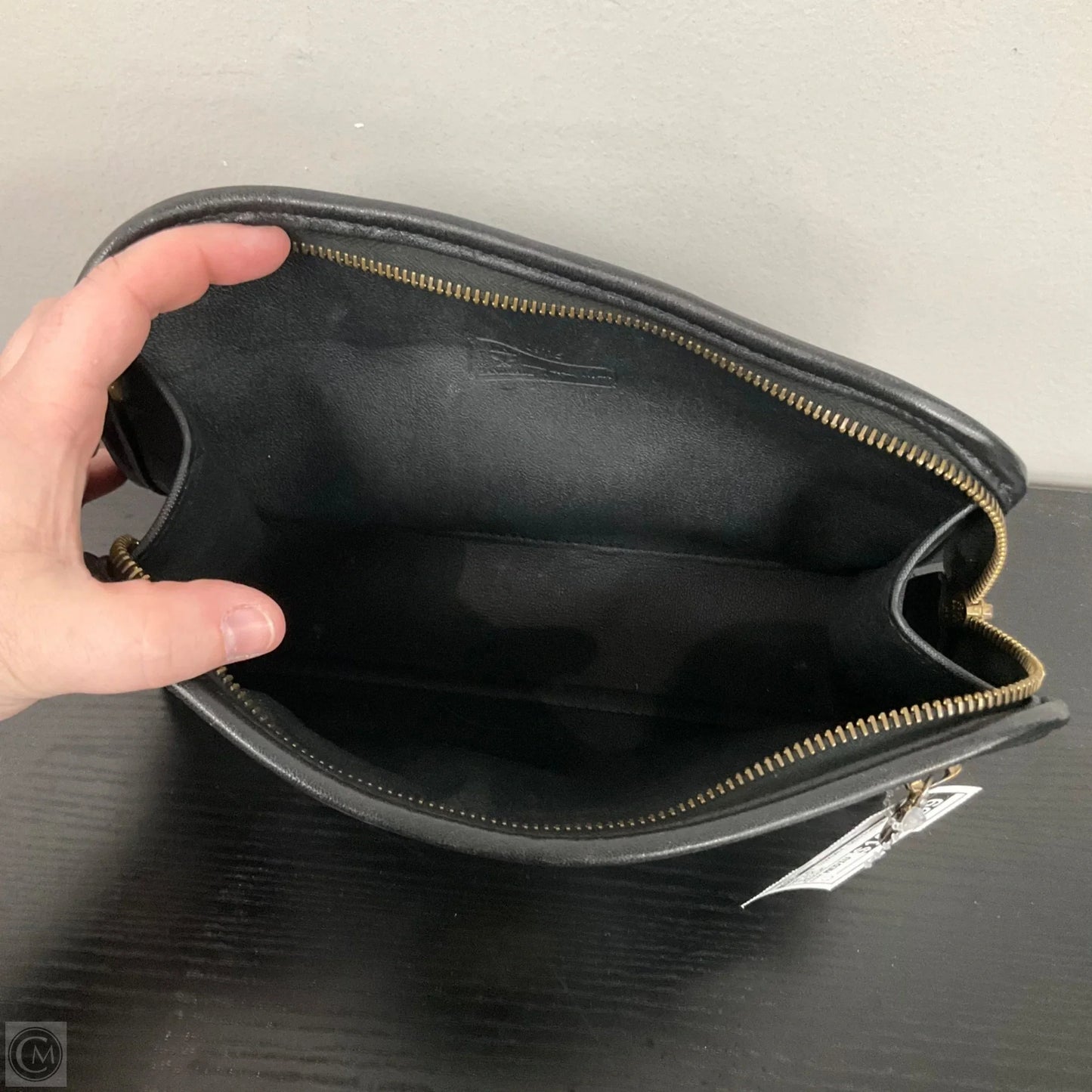 Makeup Bag Luxury Designer By Mcm, Size: Medium