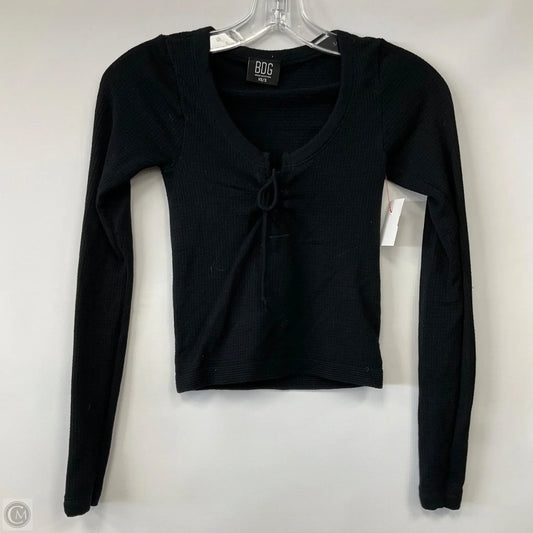 Top Long Sleeve Basic By Bdg In Black, Size: Xs