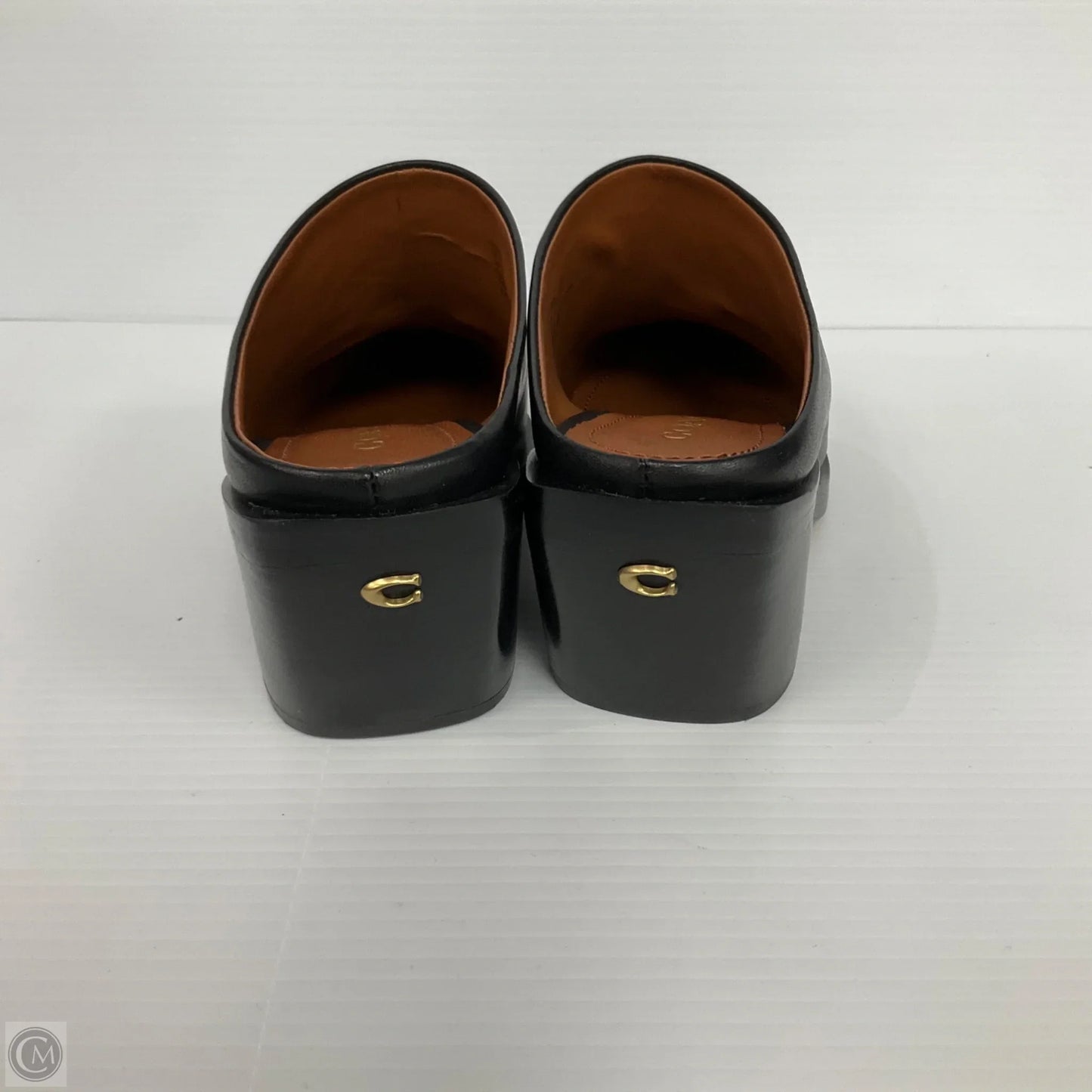 Boots Designer By Coach In Black, Size: 5