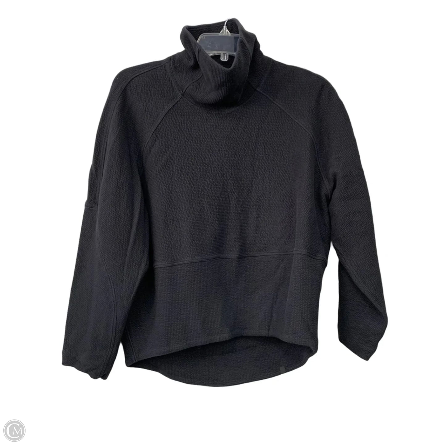 Sweatshirt Collar By Lululemon In Black, Size: 2