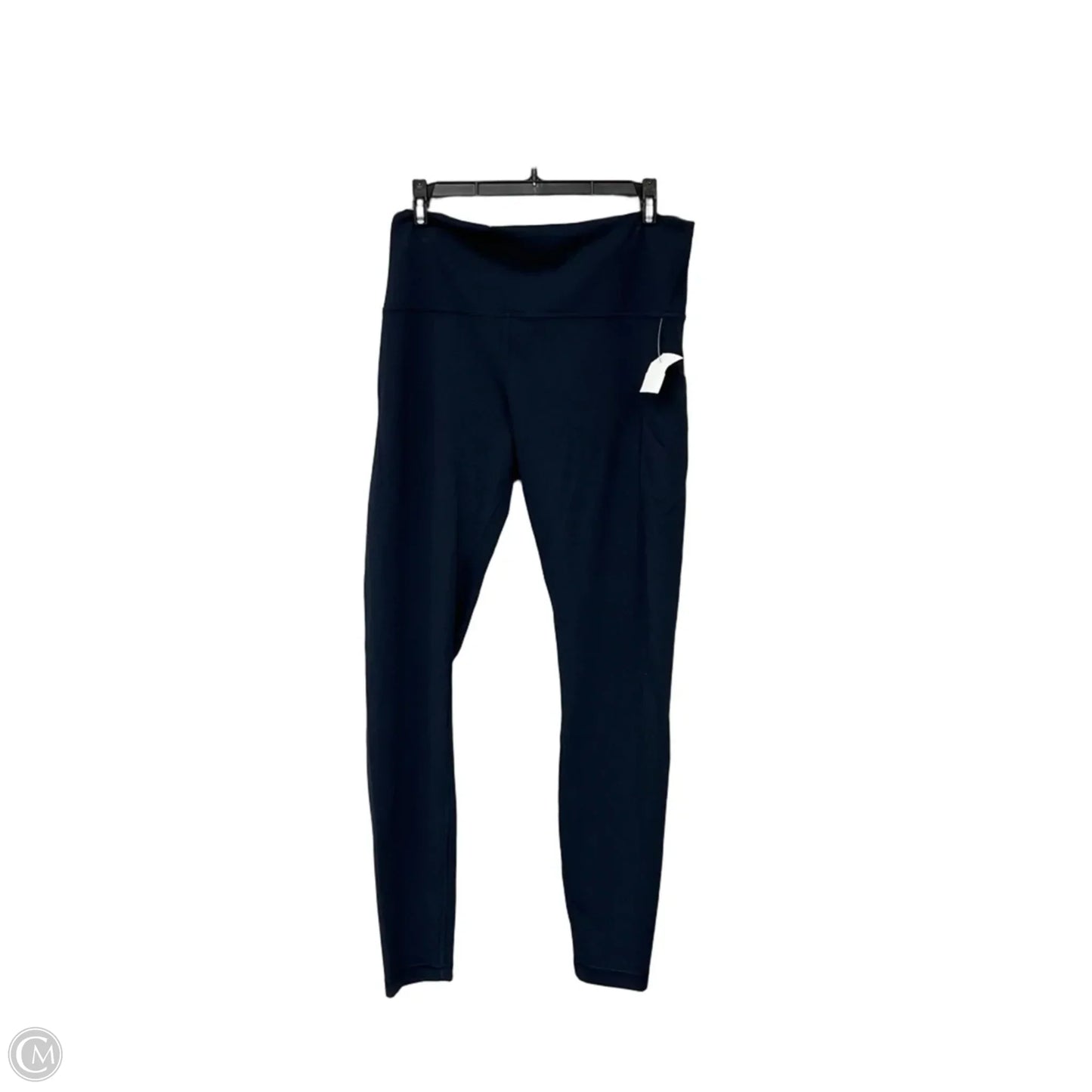 Athletic Leggings By Lululemon In Navy, Size: 14