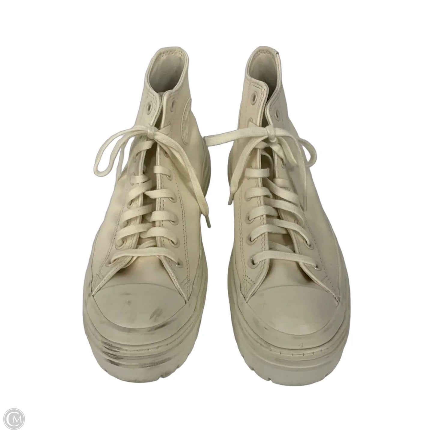 Shoes Sneakers By Converse In Cream, Size: 10