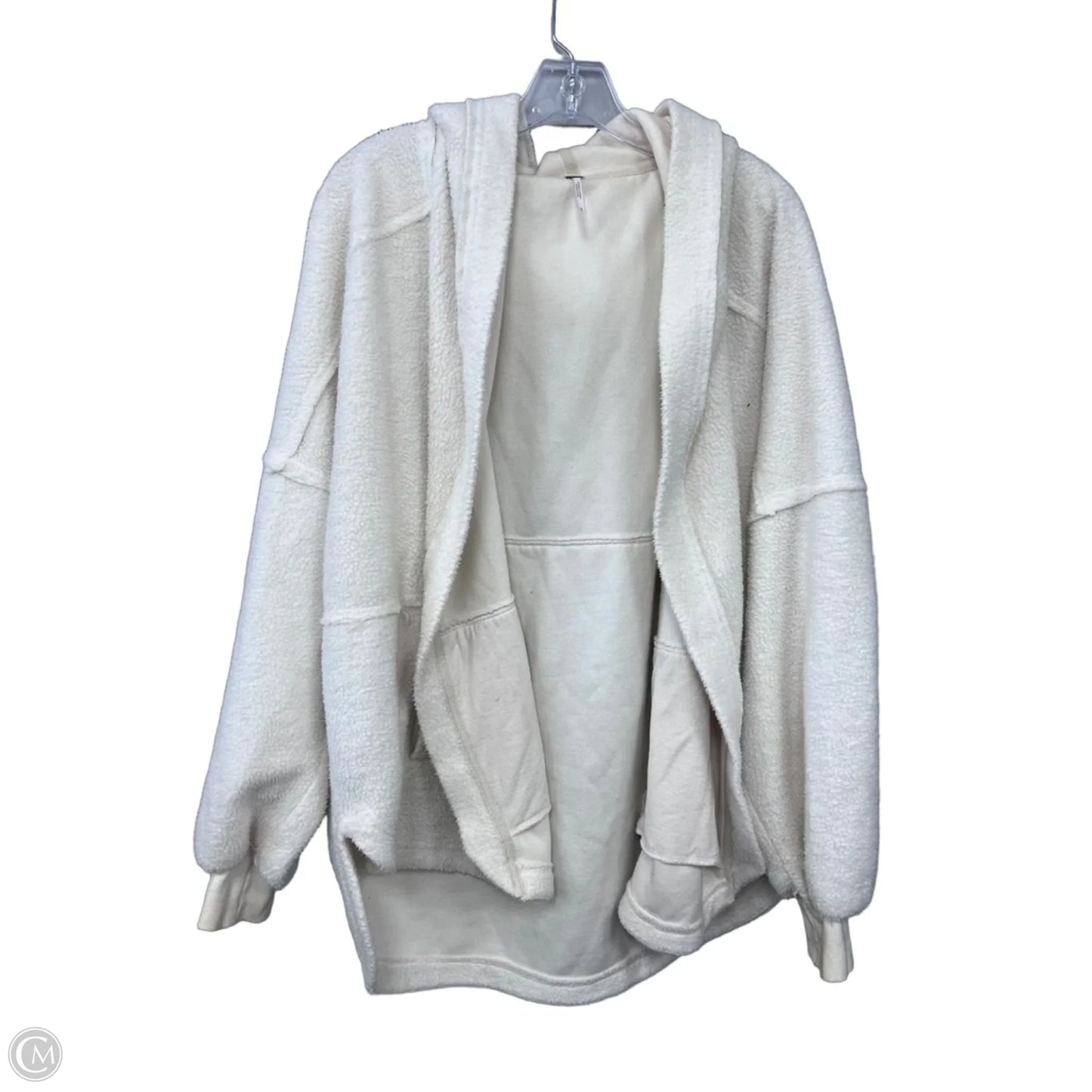 Jacket Fleece By Free People In Cream, Size: S