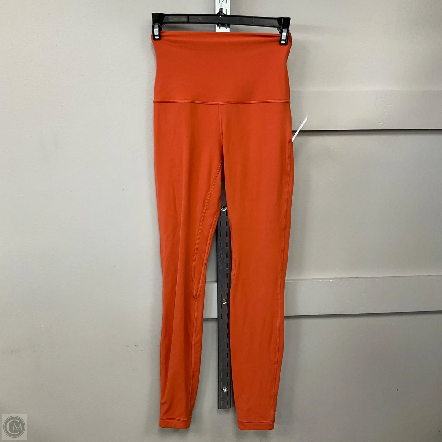 Athletic Leggings By Lululemon In Orange, Size: 4