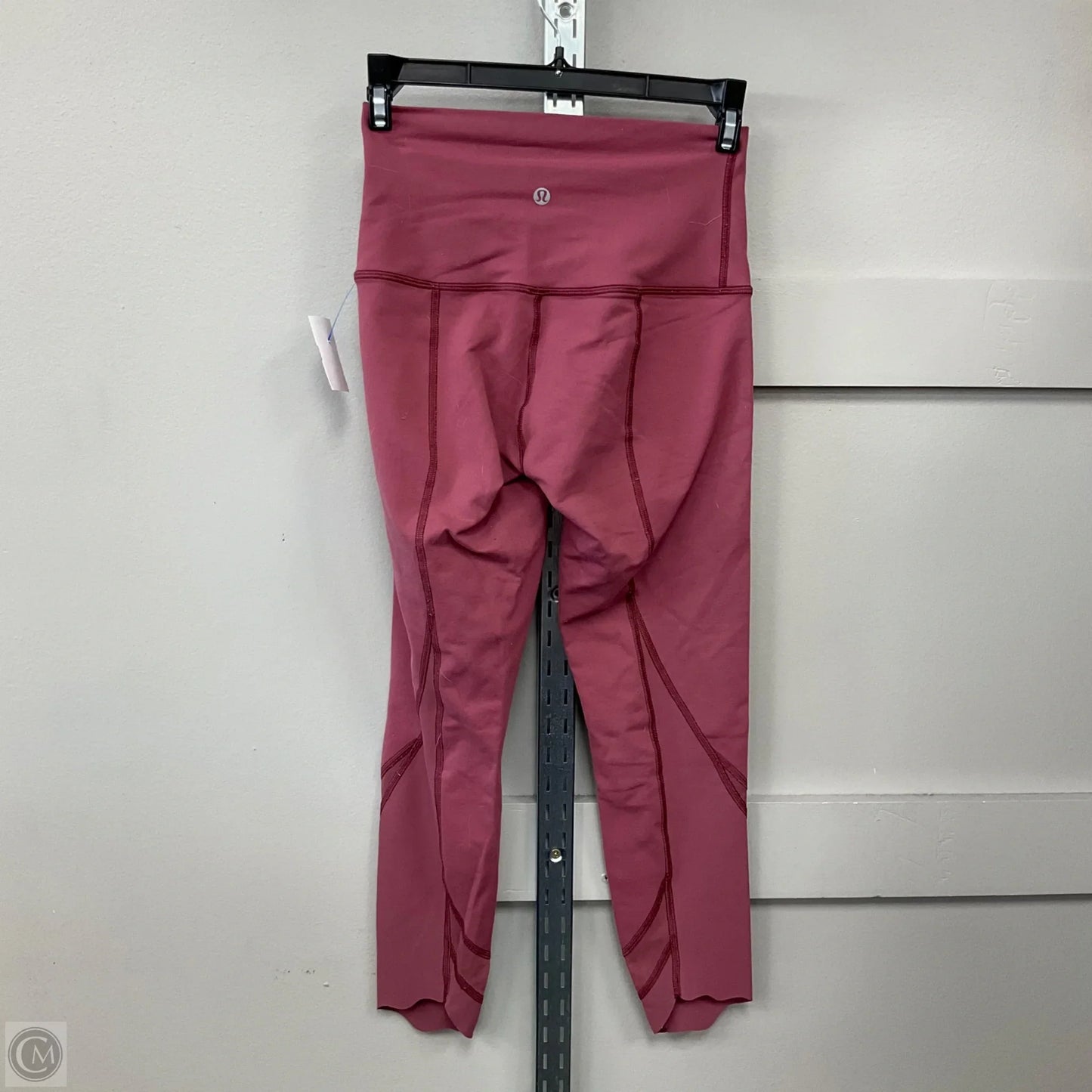 Athletic Leggings By Lululemon In Pink, Size: 4