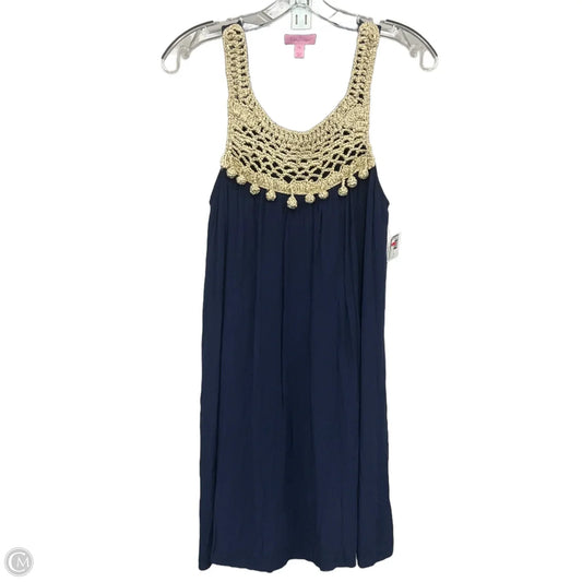 Dress Designer By Lilly Pulitzer In Navy, Size: M