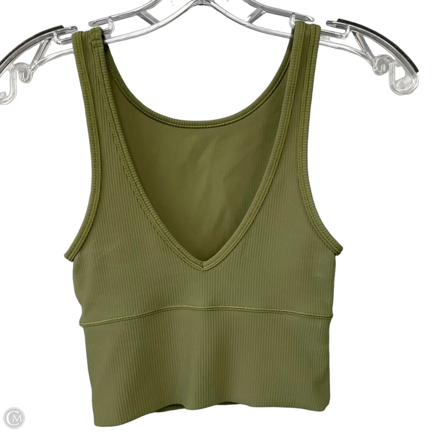Athletic Tank Top By Lululemon In Green, Size: 6