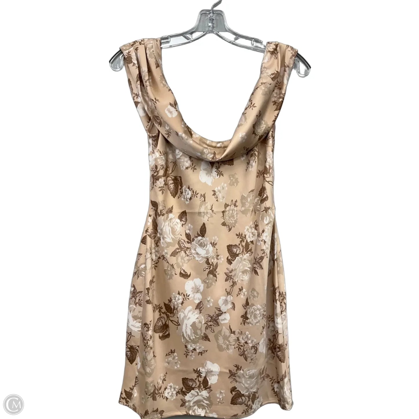 Dress Casual Short By Cme In Beige, Size: Xs