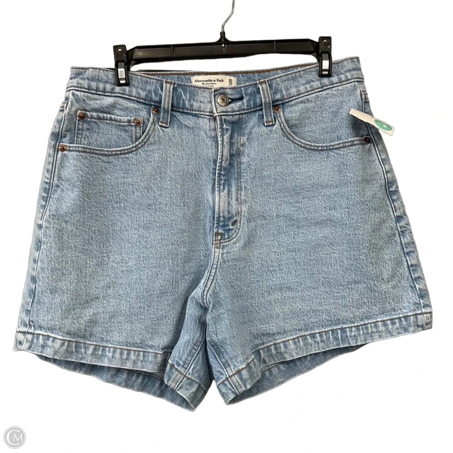 Shorts By Abercrombie And Fitch In Blue Denim, Size: 10