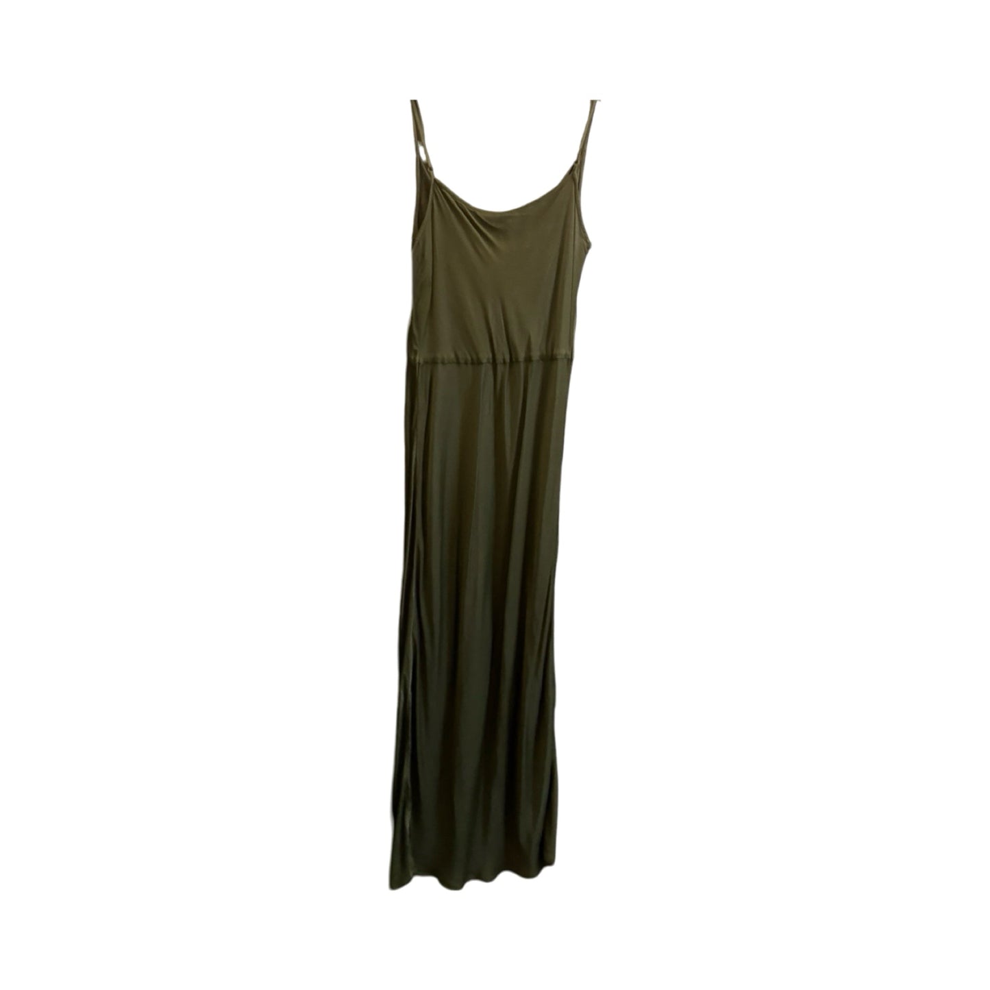 Green Dress Casual Maxi Anthropologie, Size M