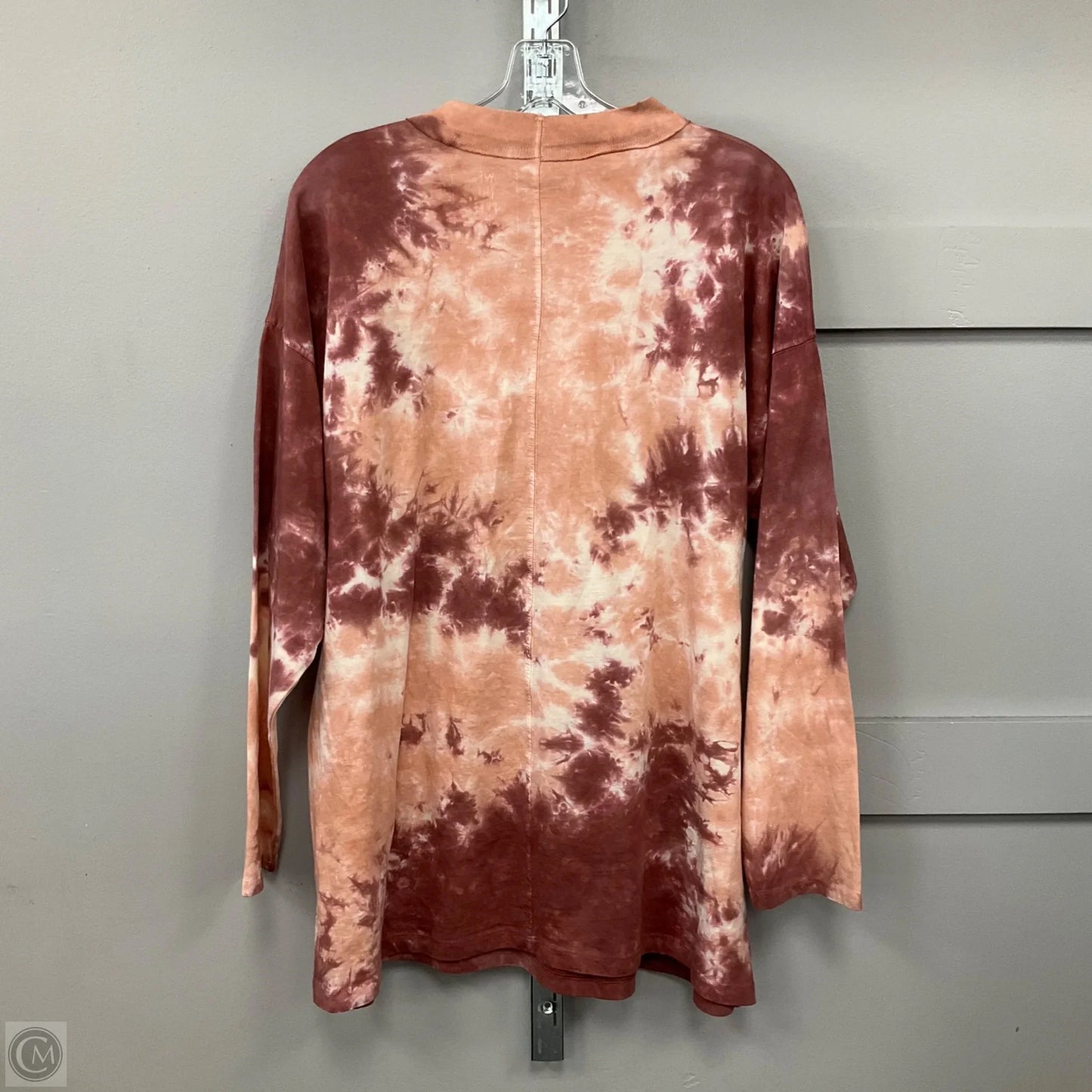 Top Long Sleeve By We The Free In Tie Dye, Size: M