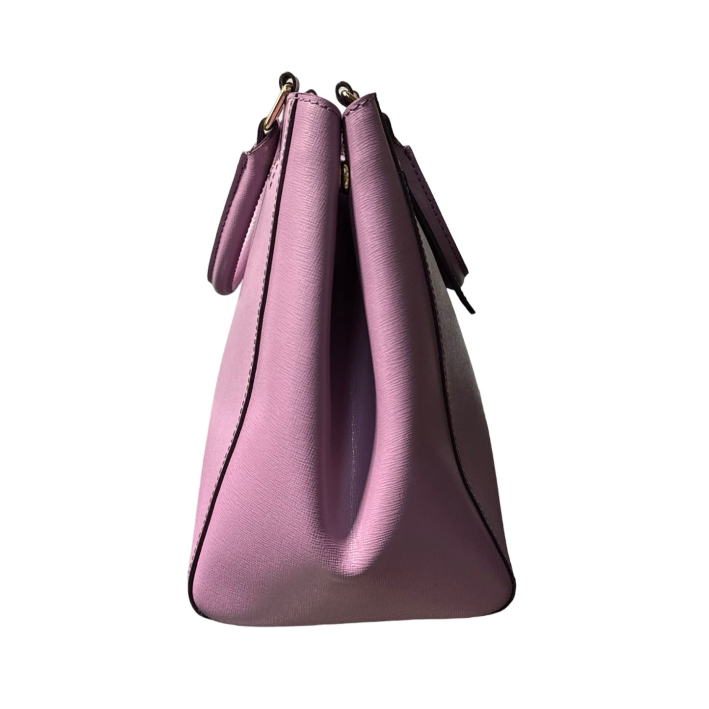 Purple Handbag Designer Dooney And Bourke, Size Medium