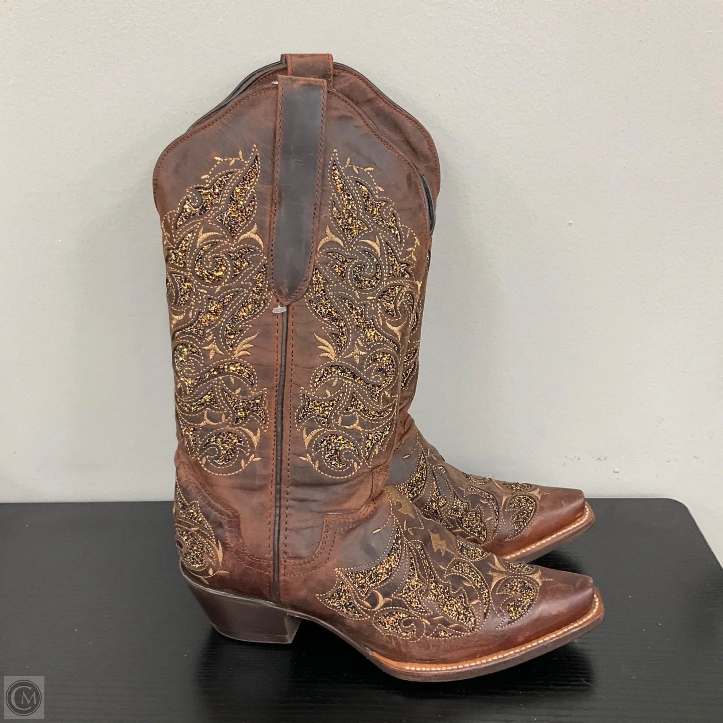Boots Western By Cma In Brown, Size: 8