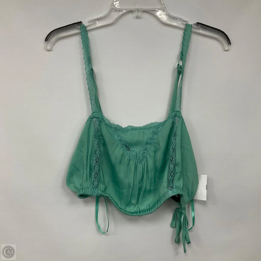 Top Sleeveless By Urban Outfitters In Green, Size: Xs