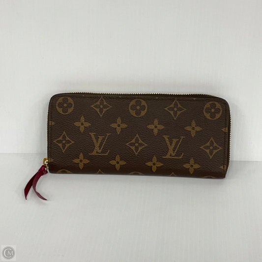 Wallet Luxury Designer By Louis Vuitton, Size: Large