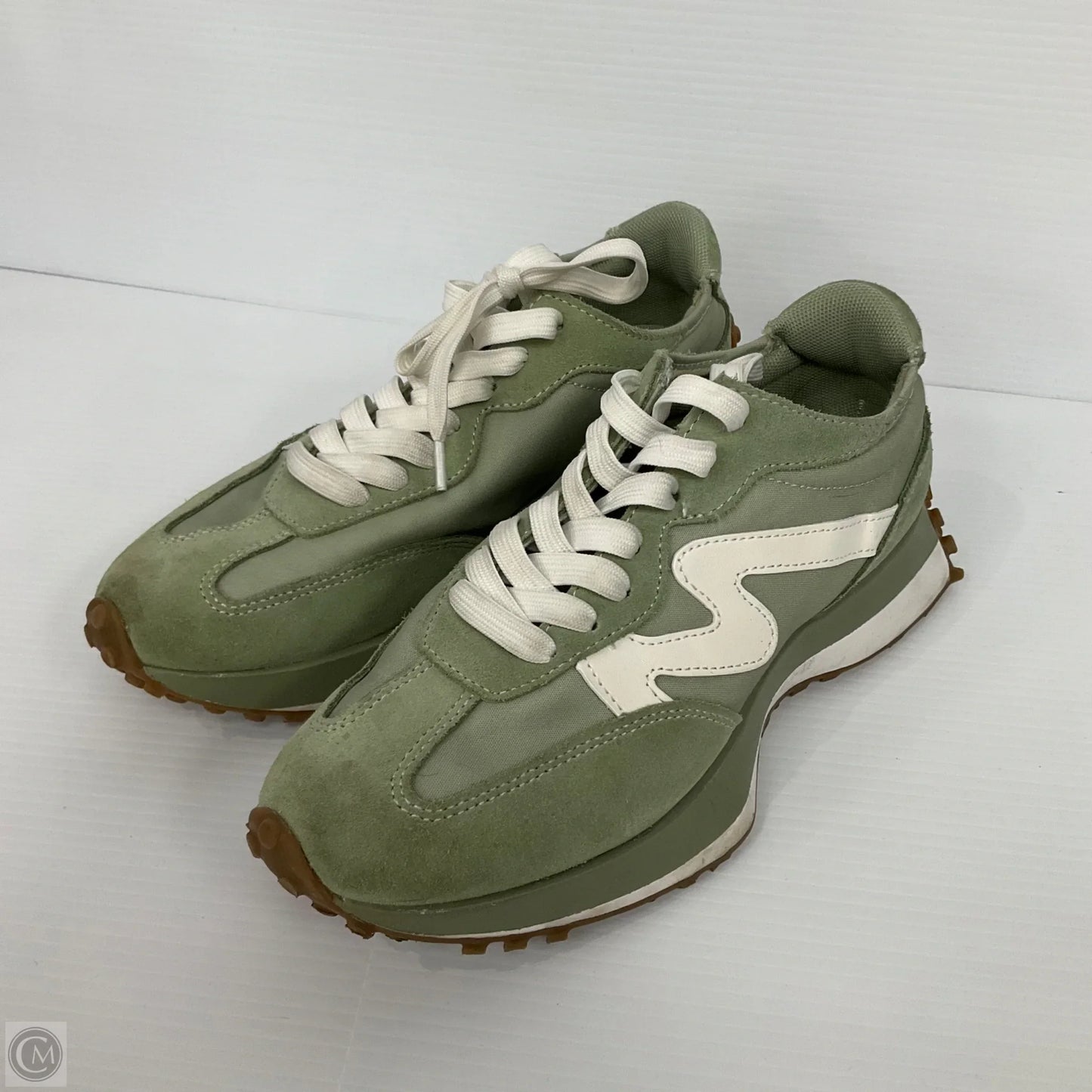 Shoes Sneakers By Steve Madden In Green, Size: 7.5