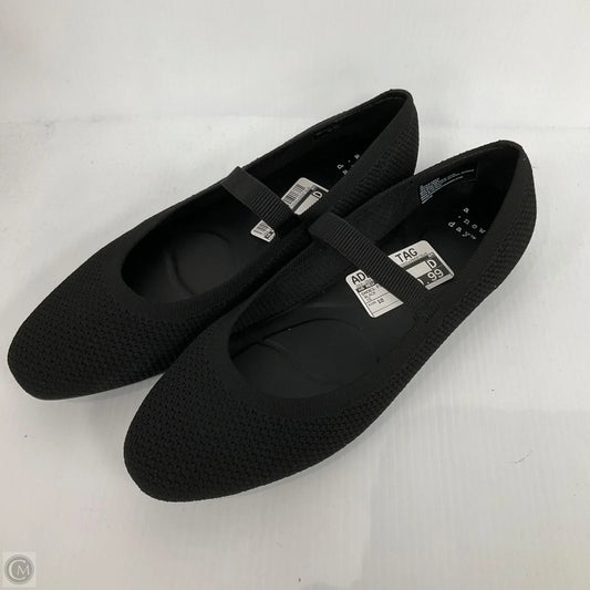 Shoes Flats By A New Day In Black, Size: 10