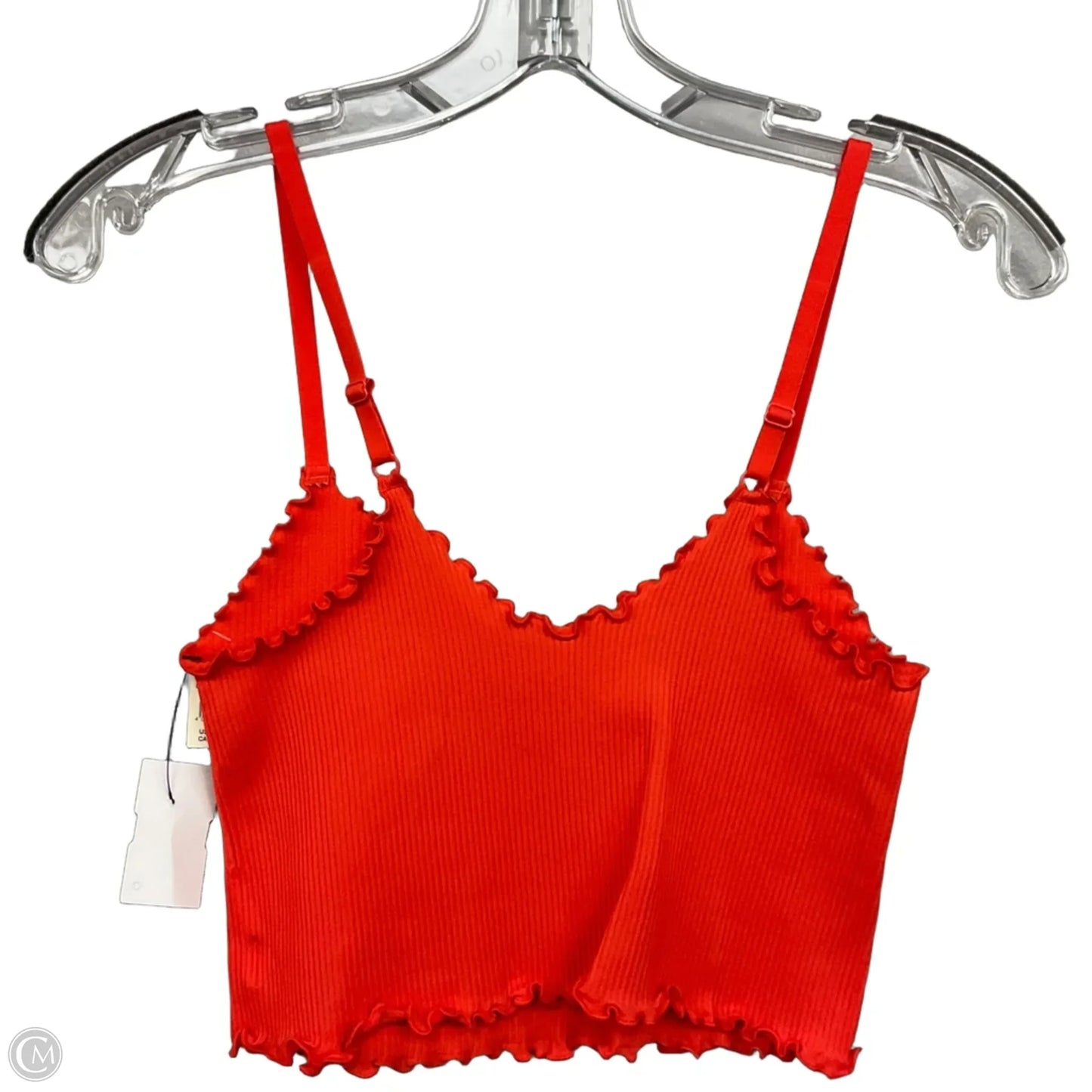Top Sleeveless By Aerie In Red, Size: L