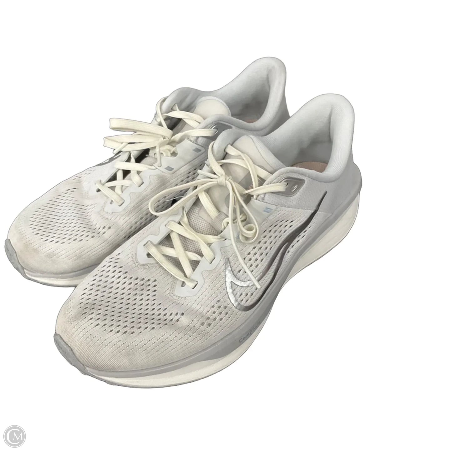 Shoes Athletic By Nike Apparel In Grey, Size: 11