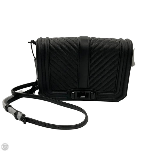 Chevron Quilted Small Love Crossbody Designer By Rebecca Minkoff, Size: Small