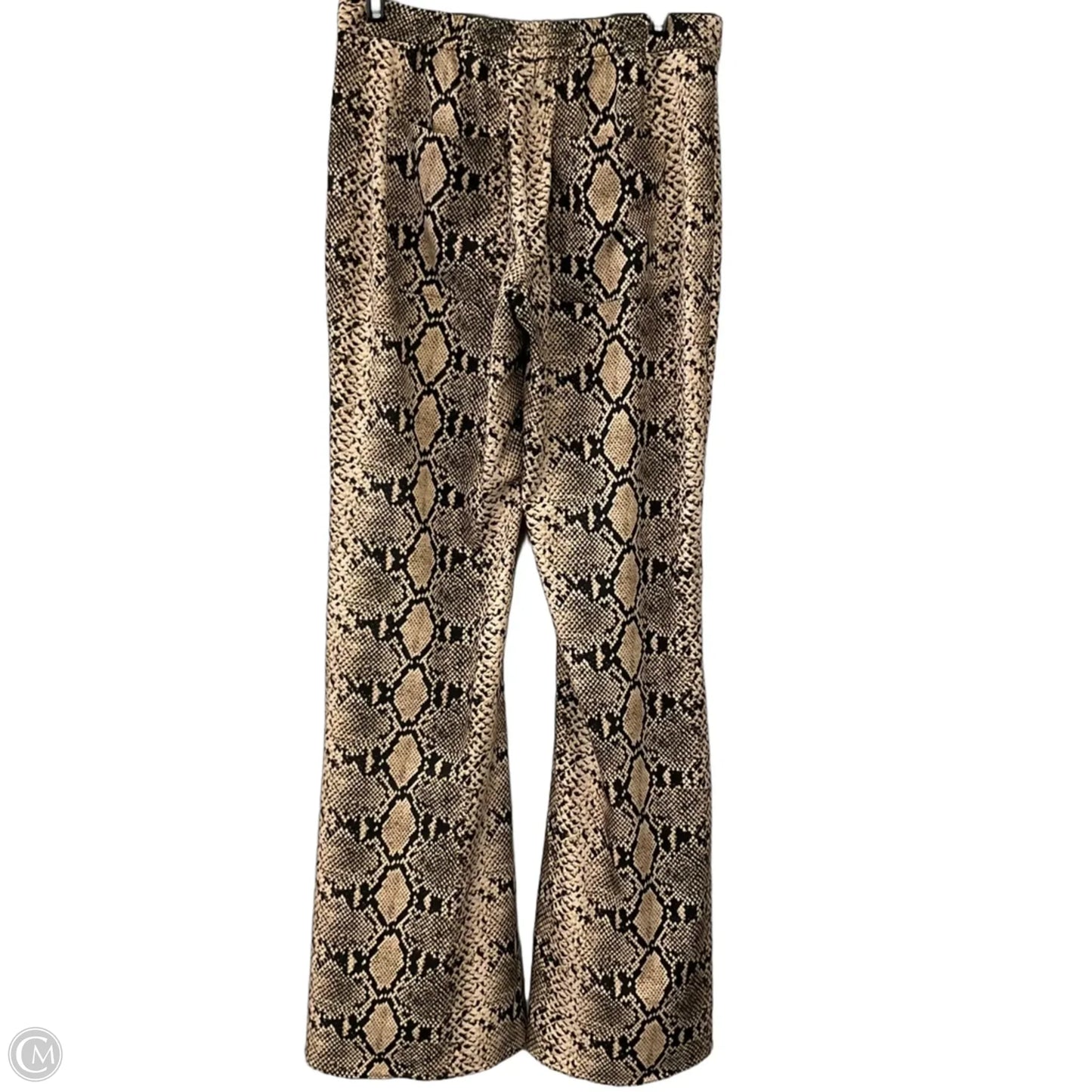 Pants Other By Zara In Snakeskin Print, Size: S