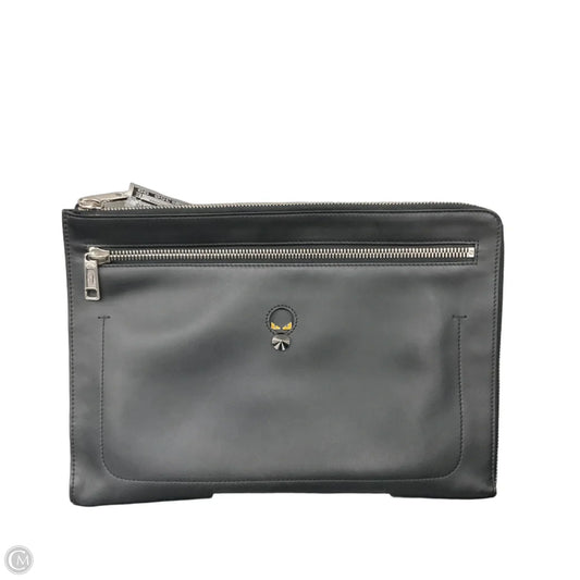 Clutch Luxury Designer By Fendi, Size: Large