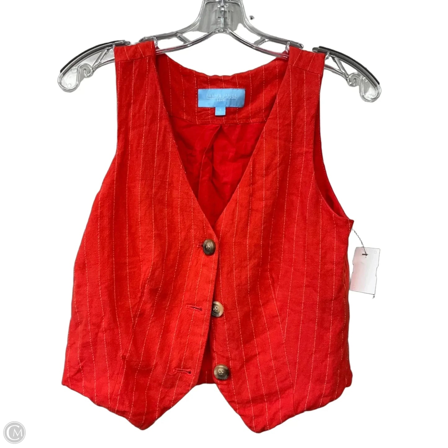 Vest Other By Draper James In Red, Size: S