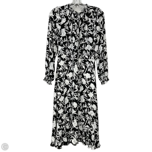 Dress Casual Maxi By J. Crew In Black & White, Size: 6