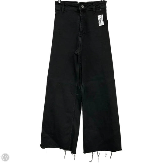 Pants Other By Zara In Black Denim, Size: 2