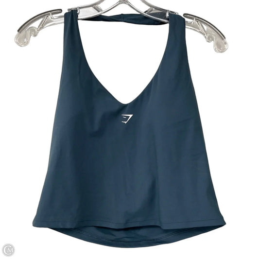 Athletic Tank Top By Gym Shark In Blue, Size: Xxl