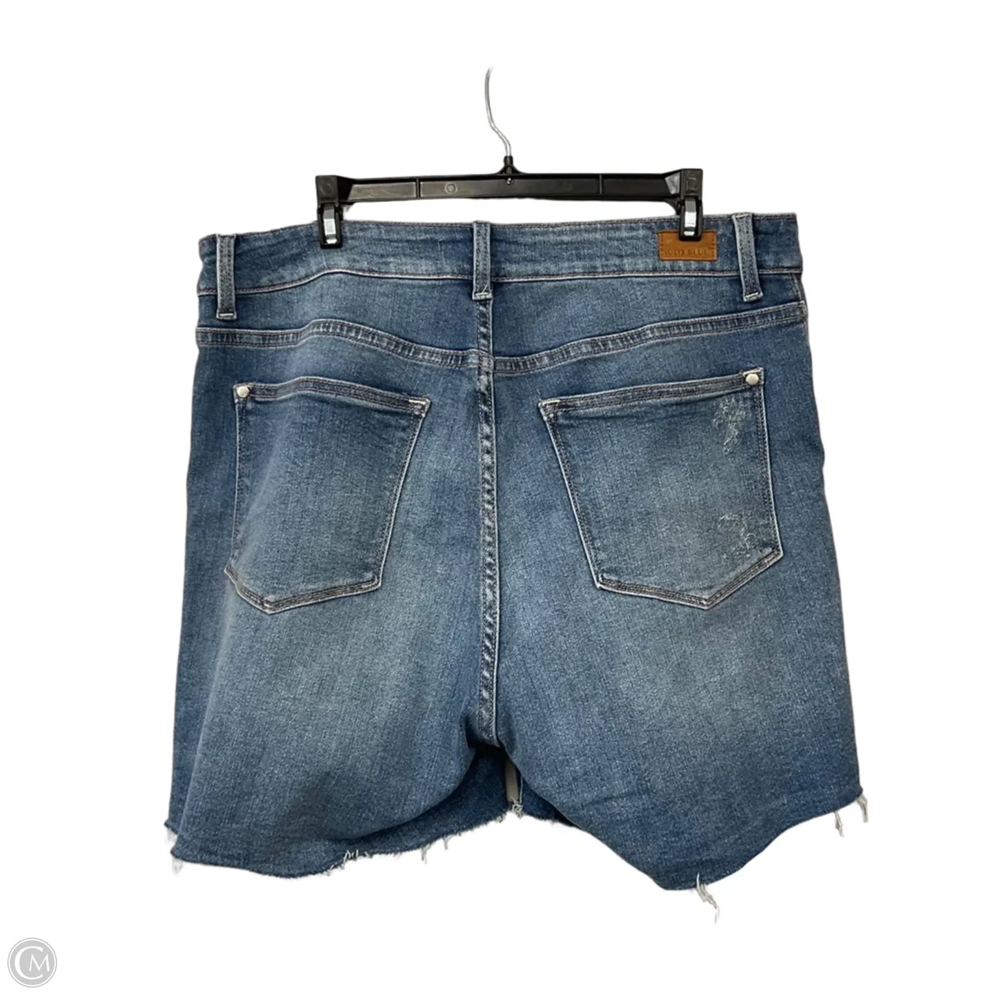 Shorts By Judy Blue In Blue Denim, Size: 1x