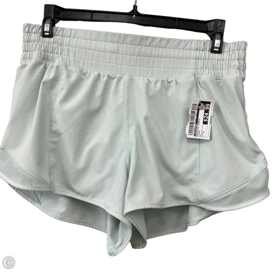 Athletic Shorts By Lululemon In Green, Size: 8
