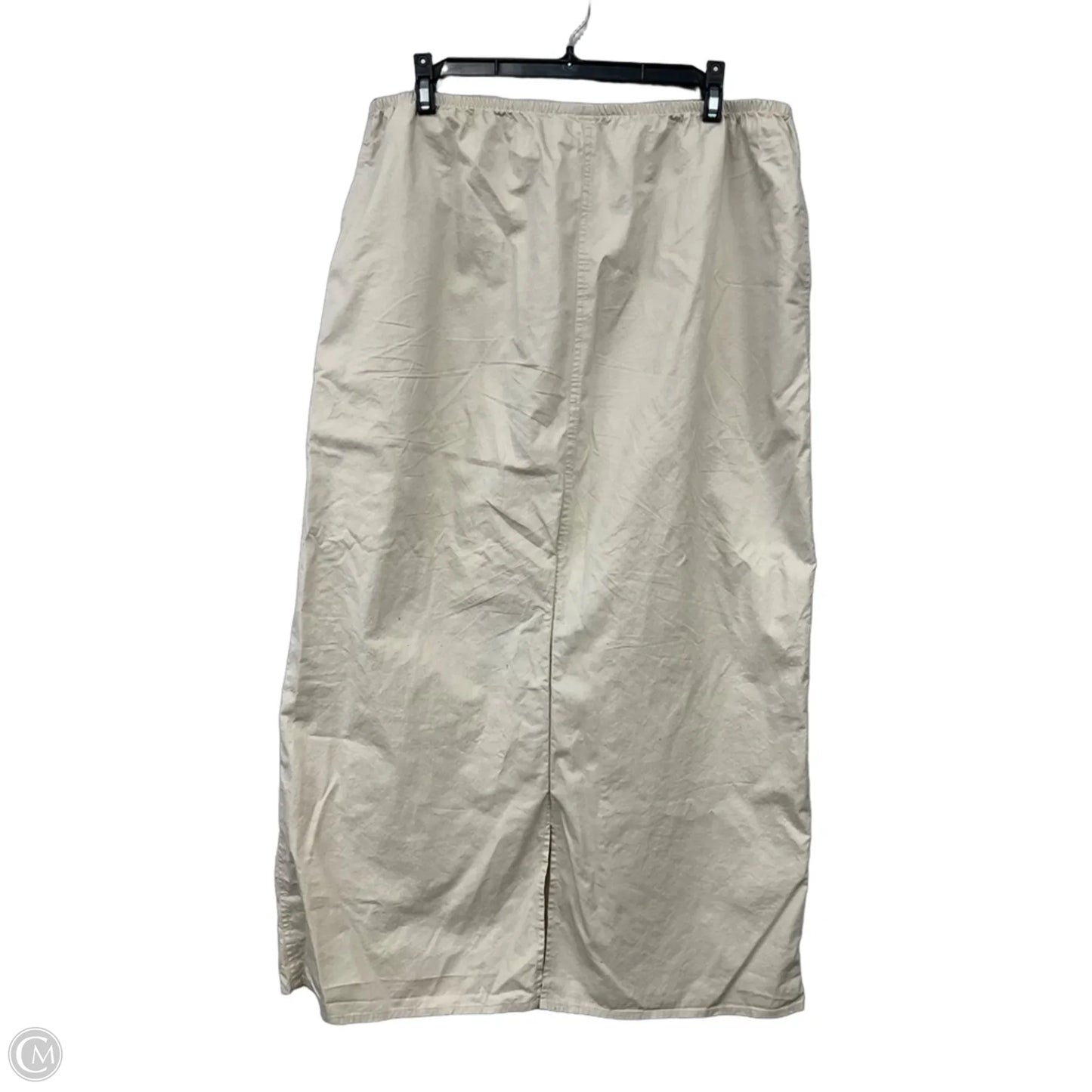 Skirt Maxi By Reformation In Beige, Size: L