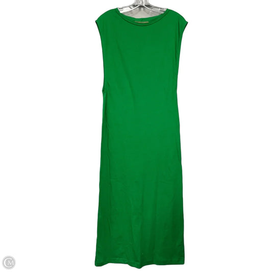Dress Casual Maxi By Cmb In Green, Size: Xs
