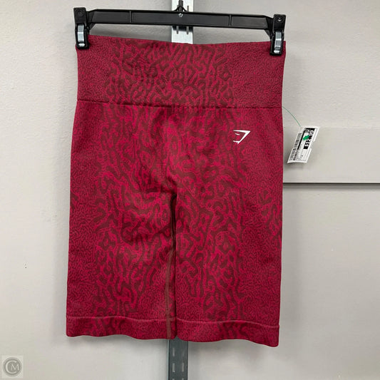 Athletic Shorts By Gym Shark In Red, Size: M
