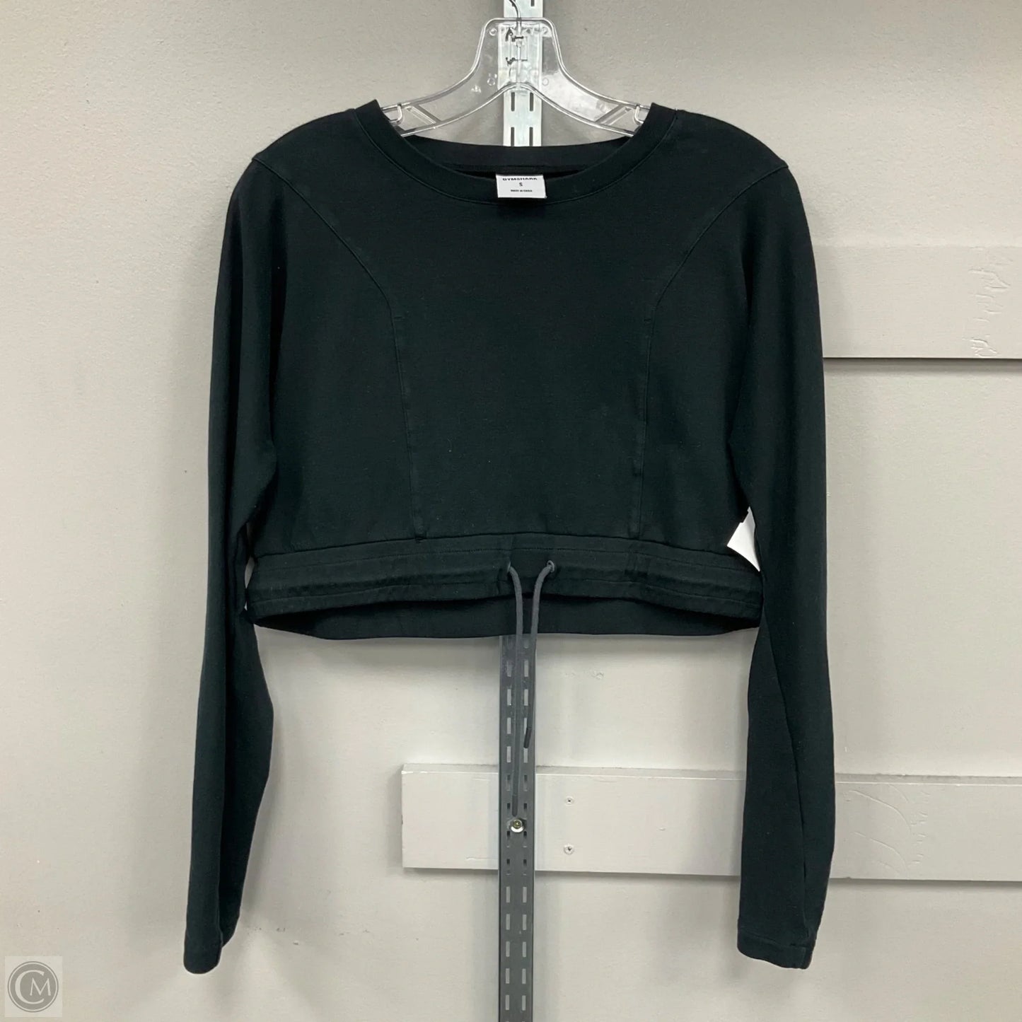 Top Long Sleeve By Gym Shark In Black, Size: S