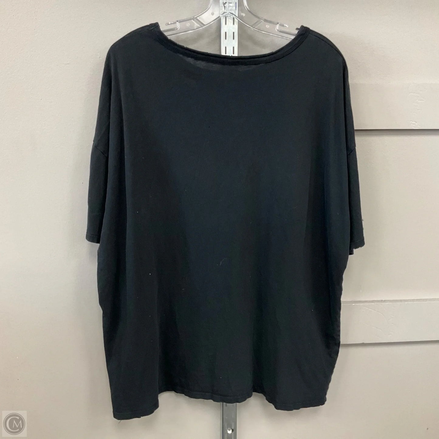 Top Short Sleeve Basic By Aerie In Black, Size: Xl