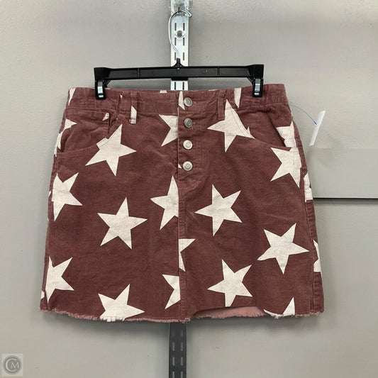 Skirt Mini & Short By Altard State In Mauve, Size: L
