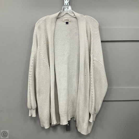 Cardigan By Universal Thread In Cream, Size: Xxl