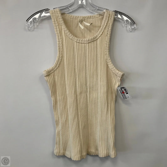Top Sleeveless Basic By Anthropologie In Beige, Size: S