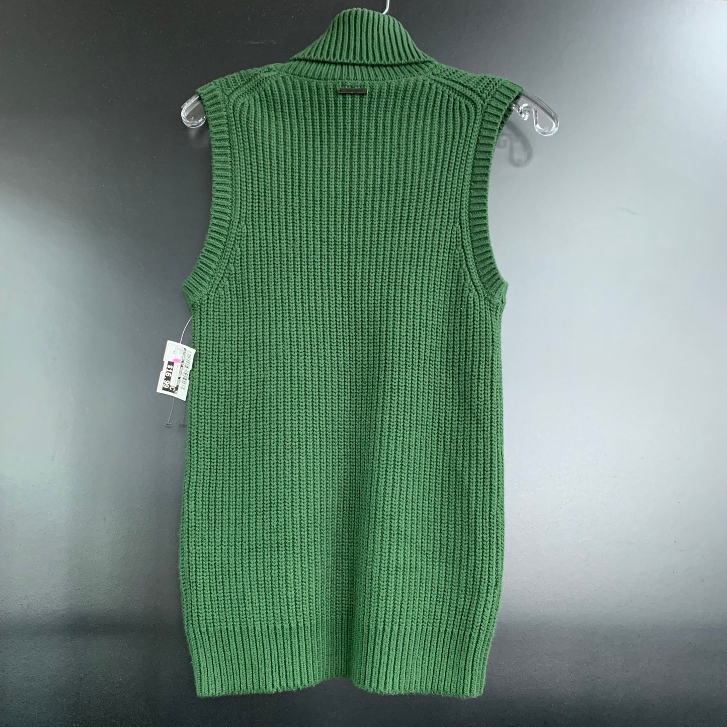 Sweater Vest By Michael By Michael Kors In Green, Size: Xs