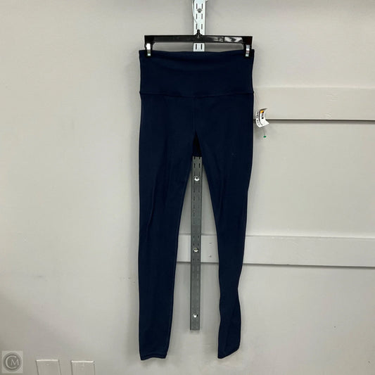 Athletic Leggings By Athleta In Navy, Size: Xs