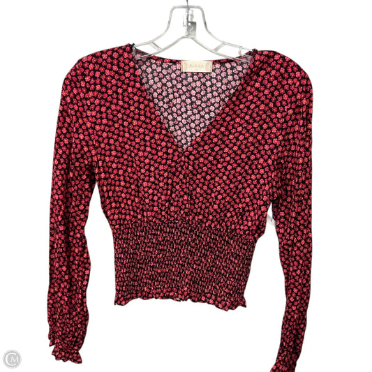 Top Long Sleeve By Altard State In Floral Print, Size: Xs